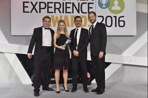 The Award for Outstanding Digital Experience with Retail Week Prospect